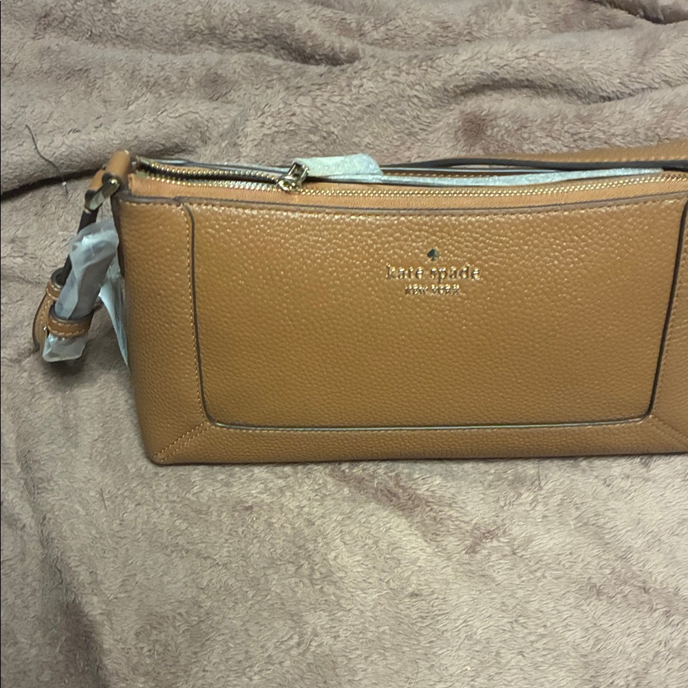 Kate Spade Brown Leather Shoulder Bag